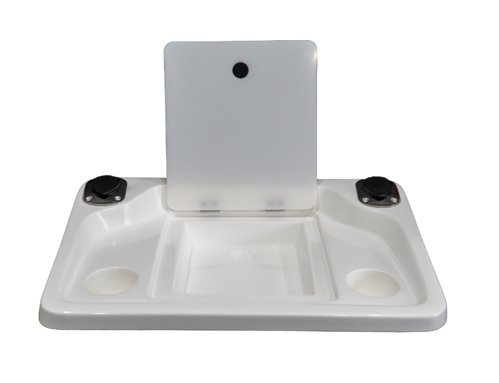 SeaKing Bait Board B02 (650mm x 430mm) & 2 Game Rated Rod Holders