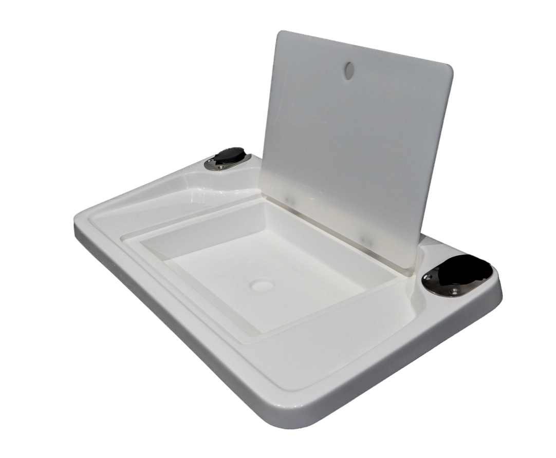 SeaKing Bait Board B03 (830mm x 430mm) & 2 Game Rated Rod Holders