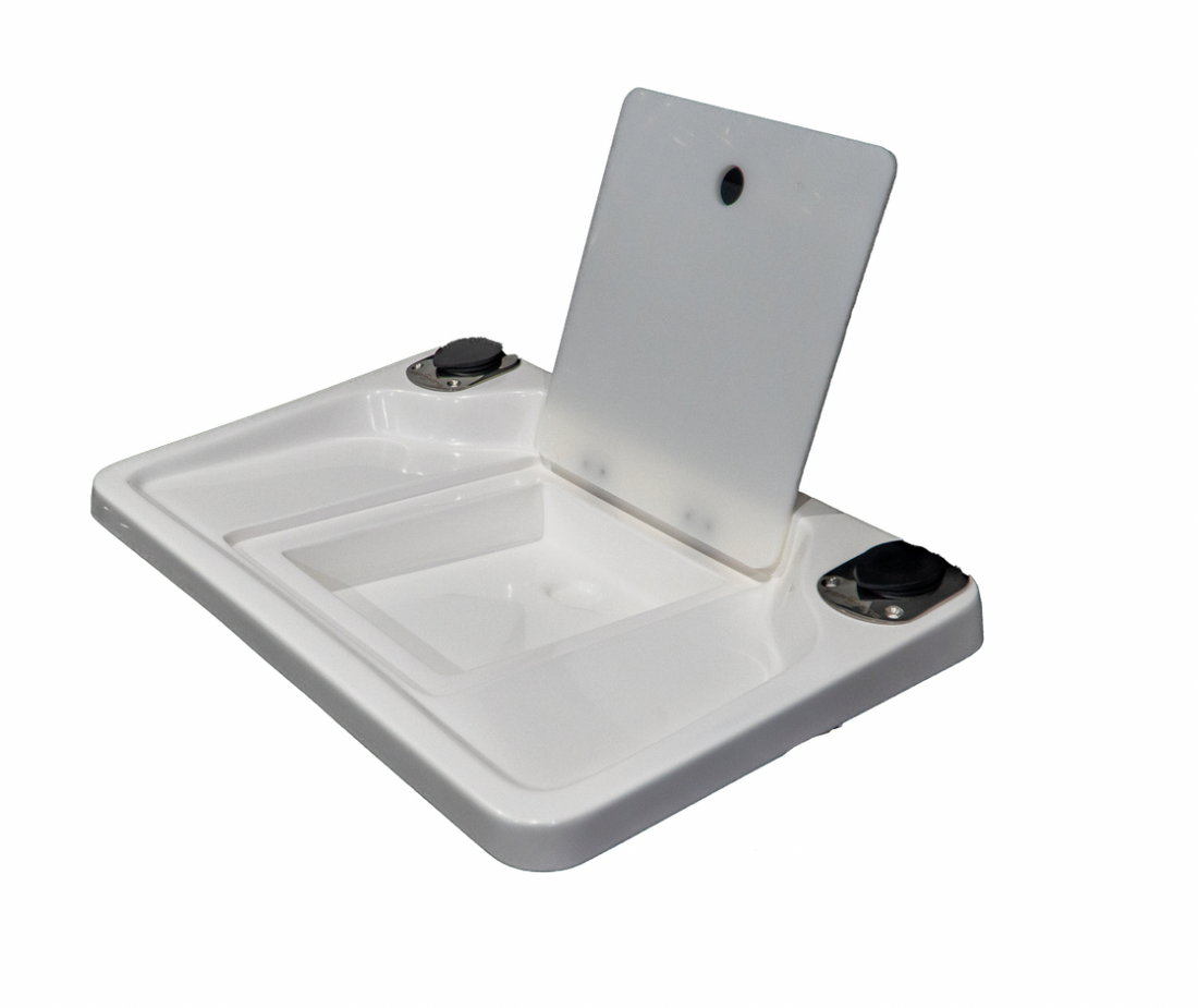 SeaKing Bait Board B01 (650mm x 430mm) & 2 Game Rated Rod Holders